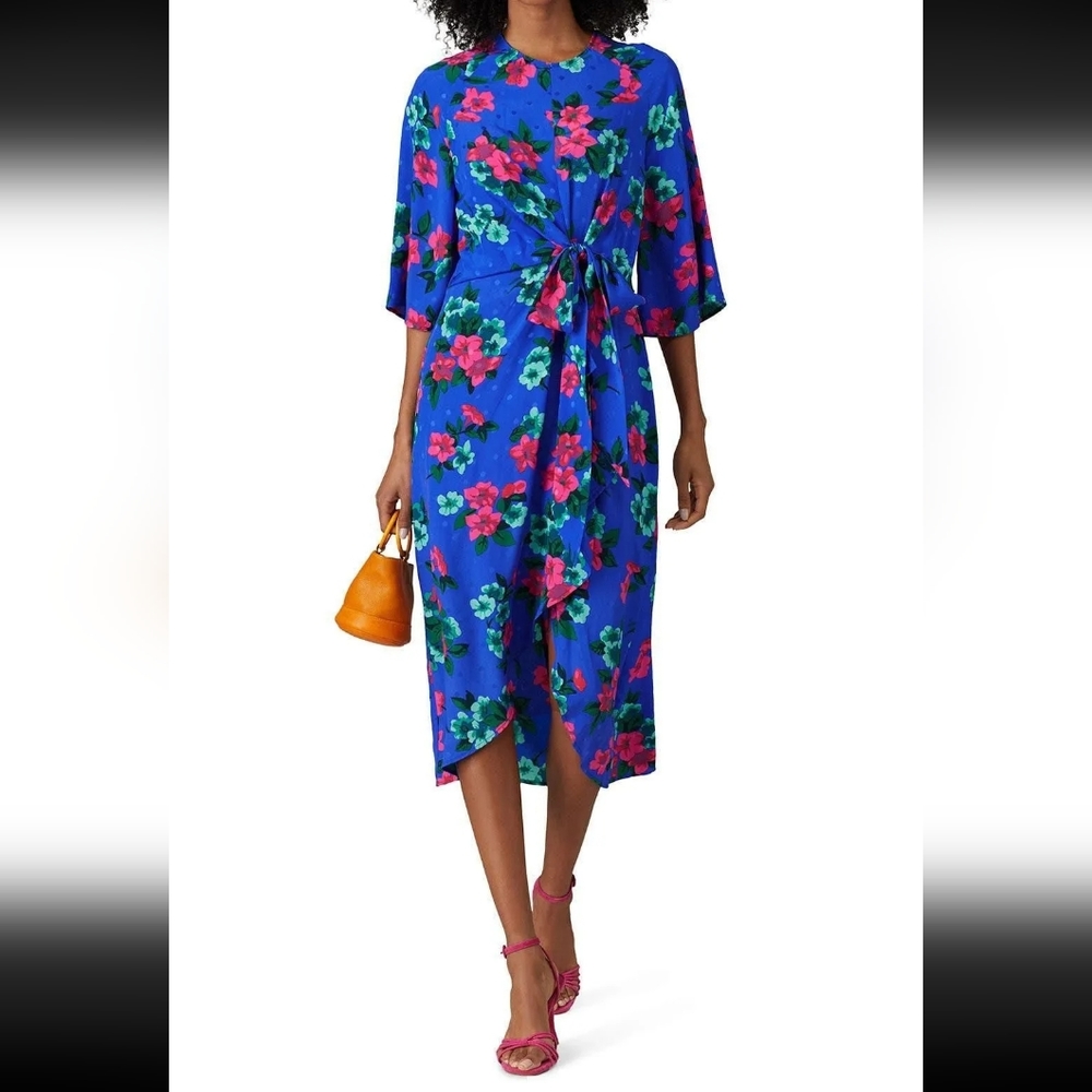 Essentiel Antwerp‎ Floral Viesbeth Puff Sleeve Dress Size 36 (4)